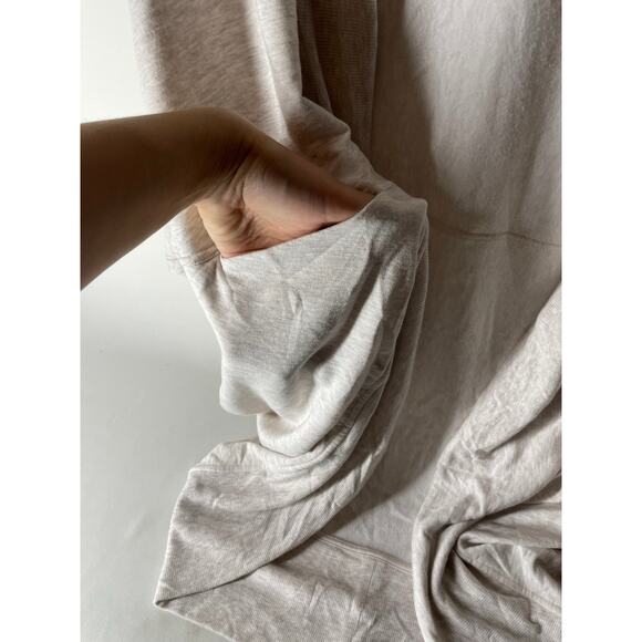 Athleta Ethereal Cocoon Wrap Cream Cardigan Plus Size 3X/4X - Picture 3 of 7